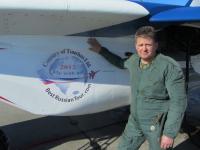 Test pilot of Sokol airbase Andrew Pechenkin